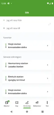 Länstrafiken Kronoberg android App screenshot 2