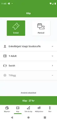 Länstrafiken Kronoberg android App screenshot 3